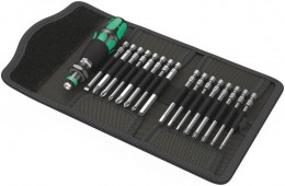 Wera Kompakt 60/61/62 17pc Bit Set In Pouch £52.99